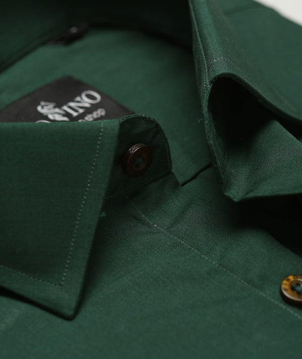 Emerald Classic Cotton Shirt